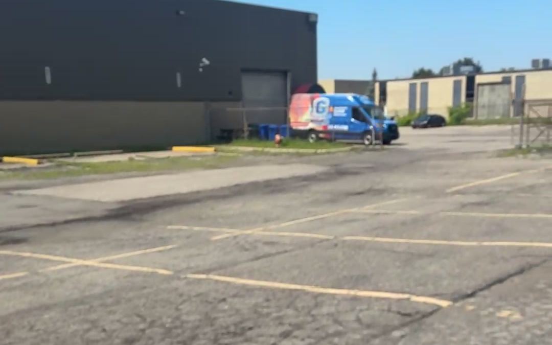 32655 Industrial Dr. building and parking lot