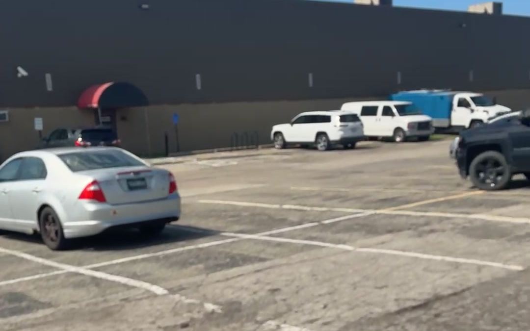 Parking lot at 32655 Industrial Dr.
